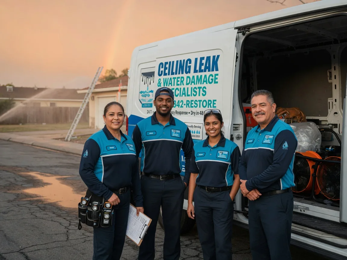 Ceiling Leak Cleanup company in Traskwood, AR