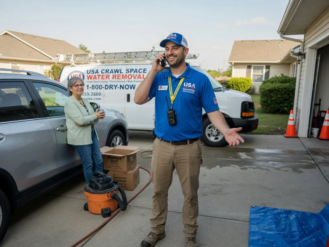Crawl Space Water Removal Traskwood, AR FAQs